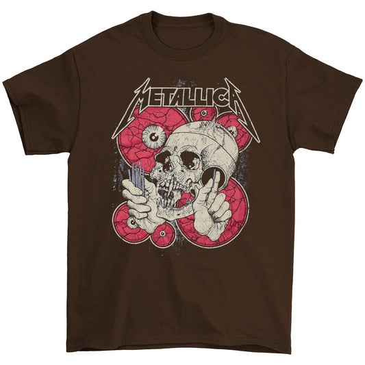Metallica Shortest Straw Skull T-shirt