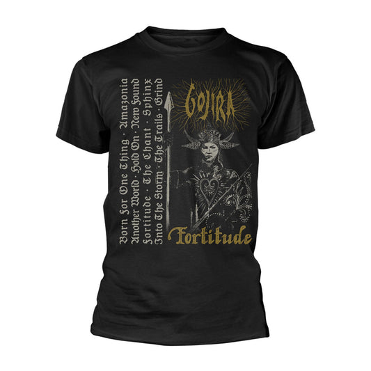 Fortitude Tracklist (organic) T-shirt