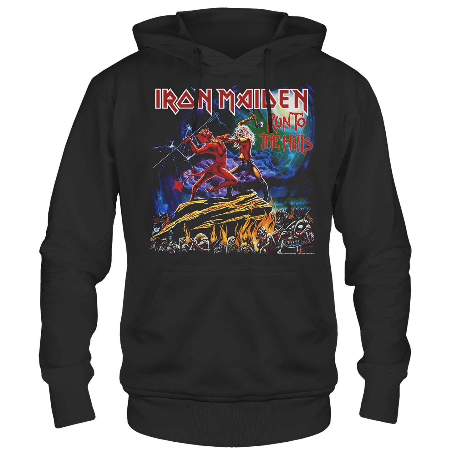 Iron Maiden Run To The Hills Hooded Sweatshirt