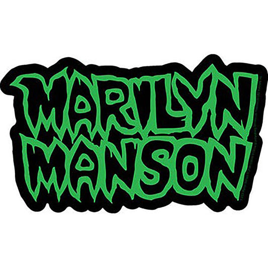 Marilyn Manson Name Logo Sticker