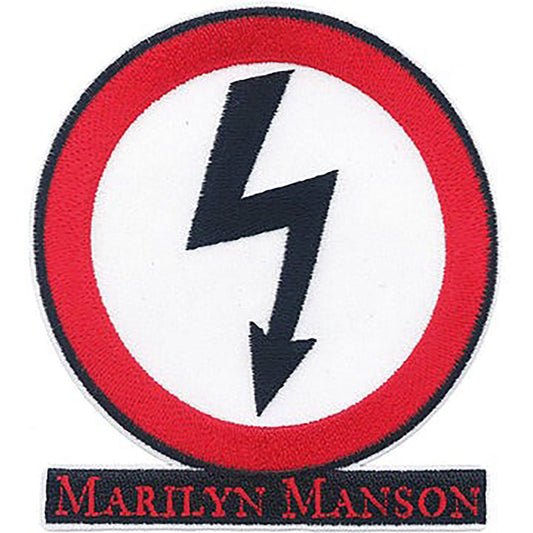 Marilyn Manson Crooked Arrow Embroidered Patch