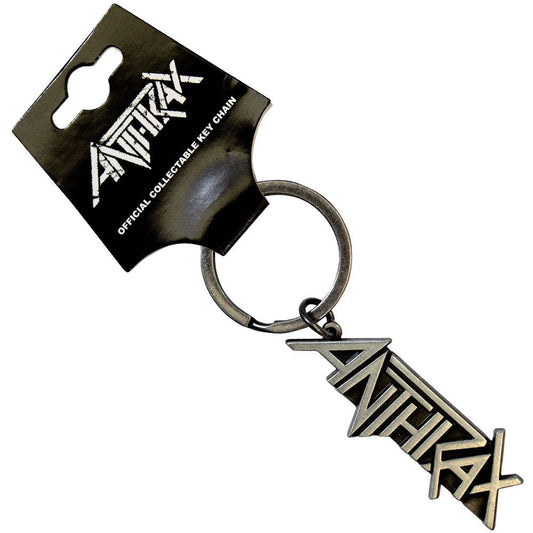 Anthrax Logo Metal Key Chain