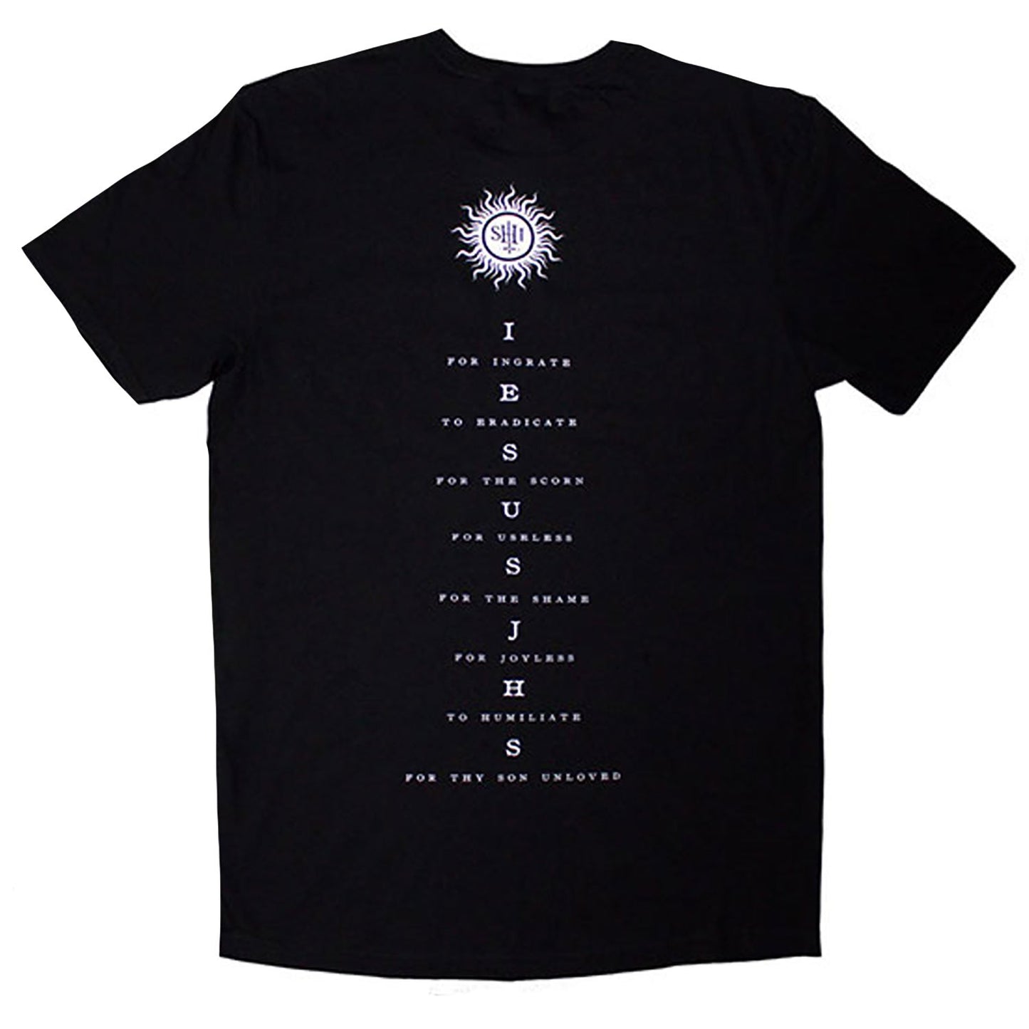 Behemoth The Shit Ov God Vertical Logo Cover T-shirt
