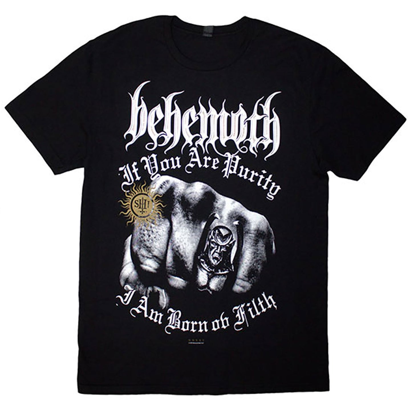 Behemoth The Shit Ov God Purity Fist T-shirt