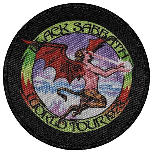 Black Sabbath World Tour 1978 Woven Patch