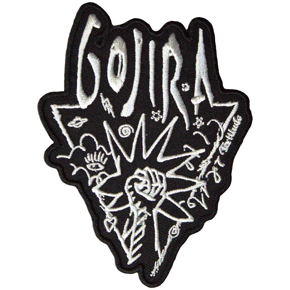 Gojira Power Glove Woven Patch