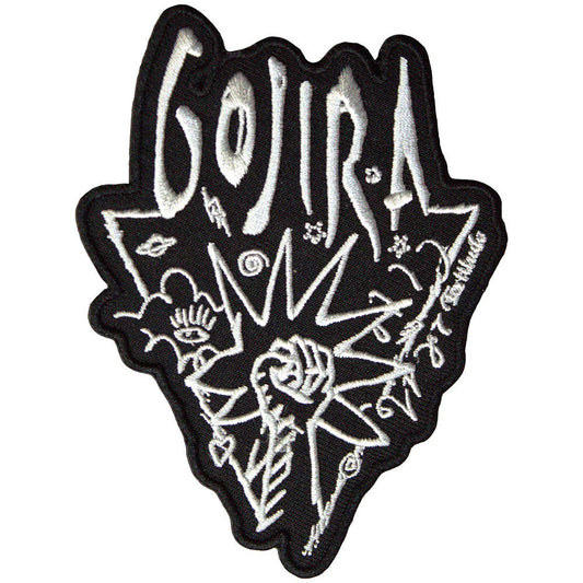 Gojira Power Glove Woven Patch