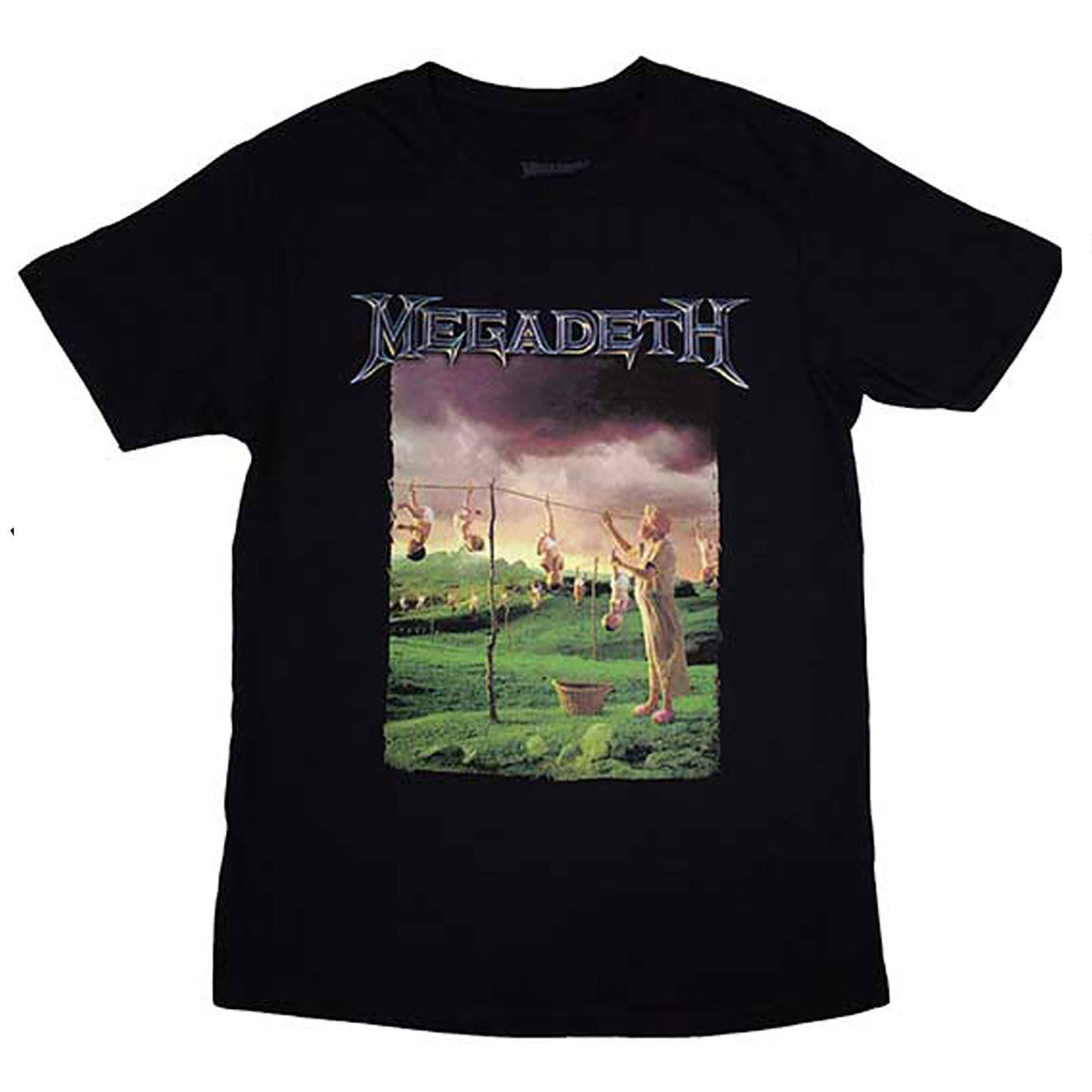 Megadeth Youthanasia Tracklist T-shirt