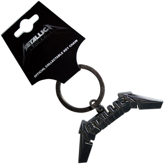 Metallica 3d Logo Metal Key Chain