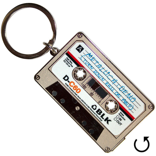 Metallica No Life 'til Leather Metal Key Chain