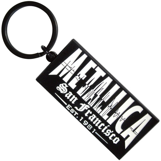 Metallica Quake Metal Key Chain