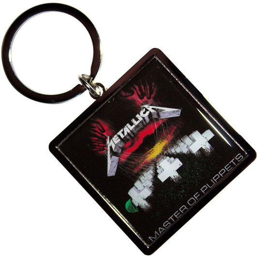 Metallica Master Of Puppets Metal Key Chain