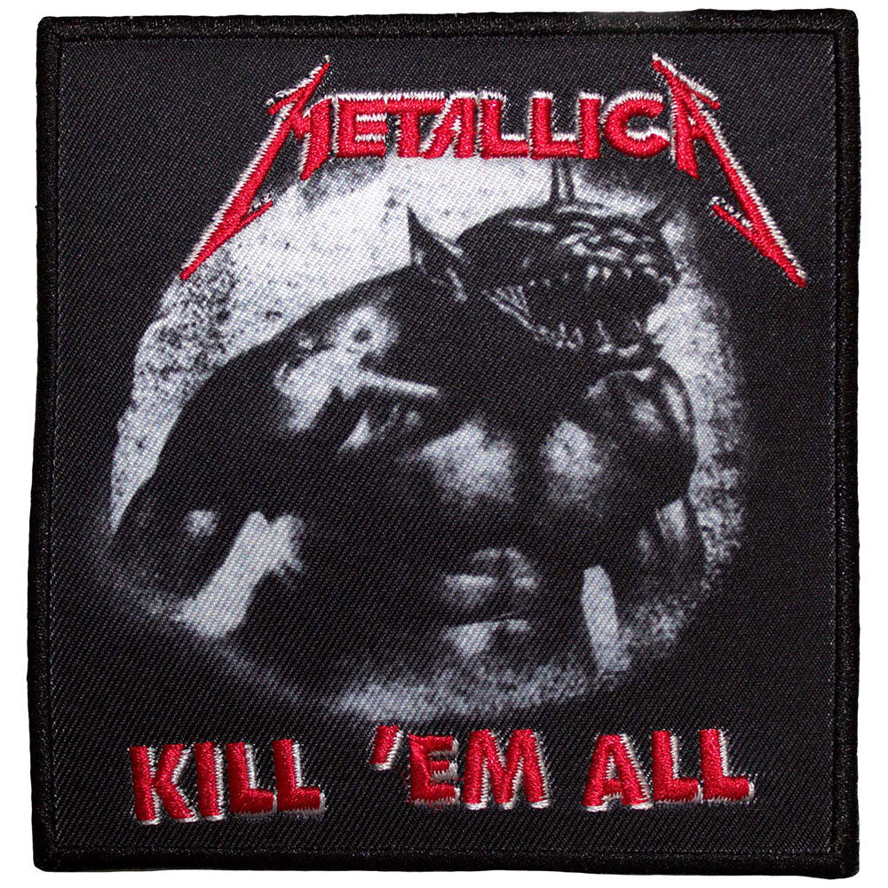 Metallica Kill 'em All / Jump In The Fire Woven Patch