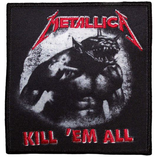 Metallica Kill 'em All / Jump In The Fire Woven Patch