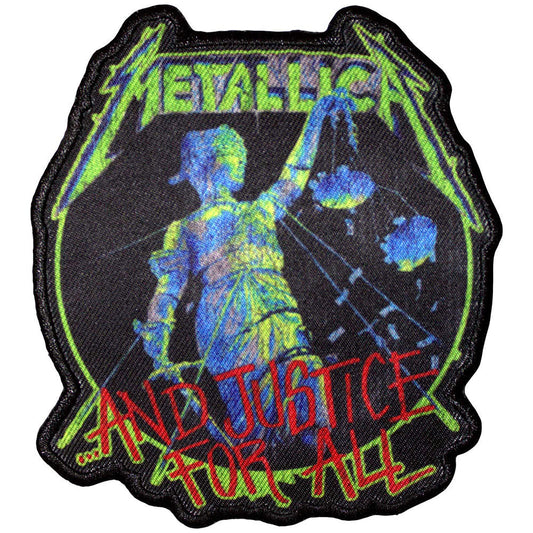 Metallica And Justice For All Woven Patch