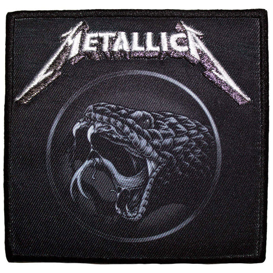 Metallica Black Album Poster Woven Patch