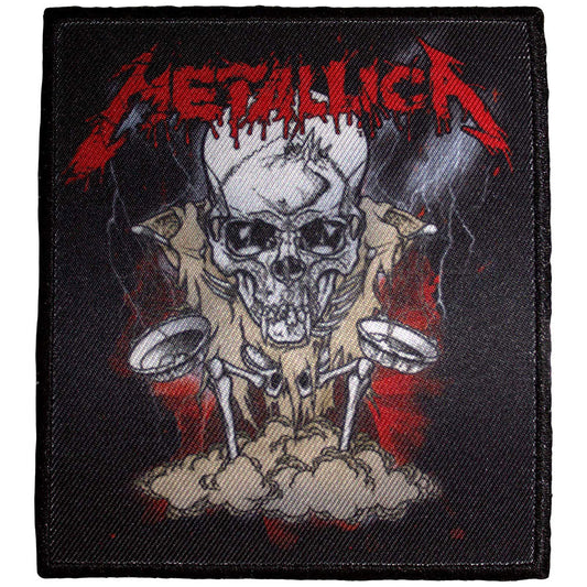 Metallica Skeleton Poster Woven Patch