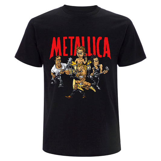 Metallica Load Chavez Cartoon T-shirt