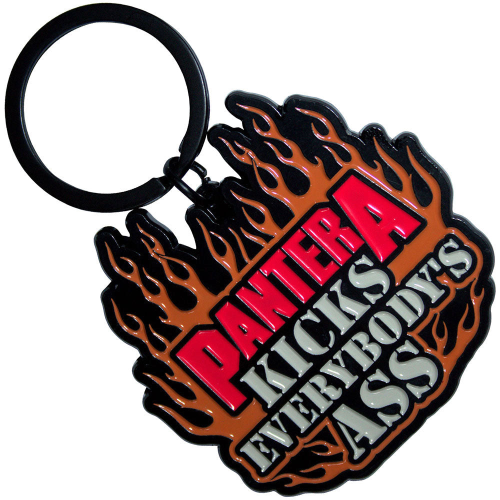 Pantera Kicks Metal Key Chain