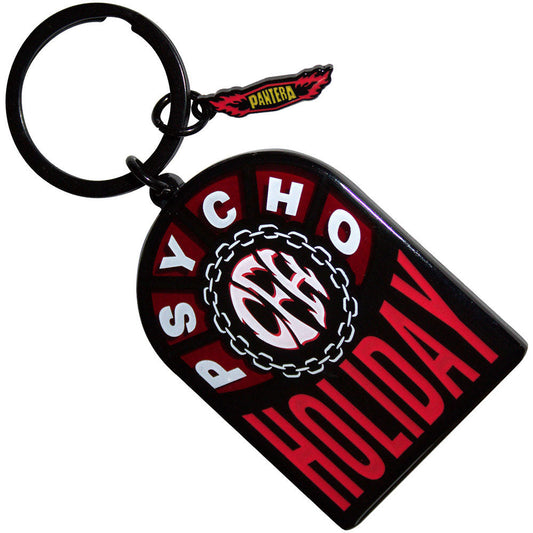 Pantera Holiday Metal Key Chain