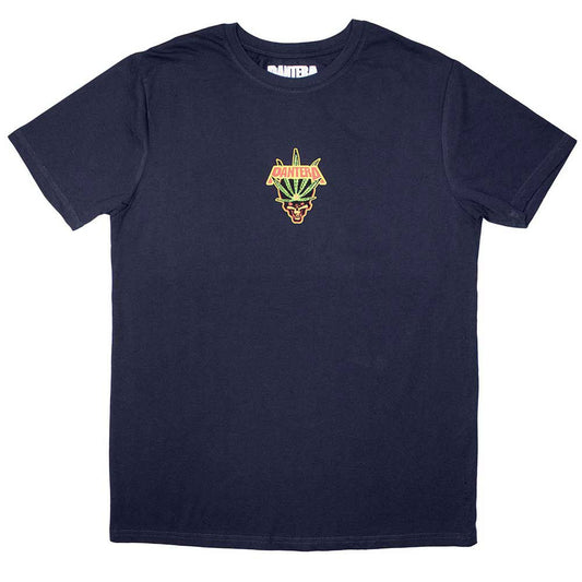 Pantera Mini Leaf Skull T-shirt