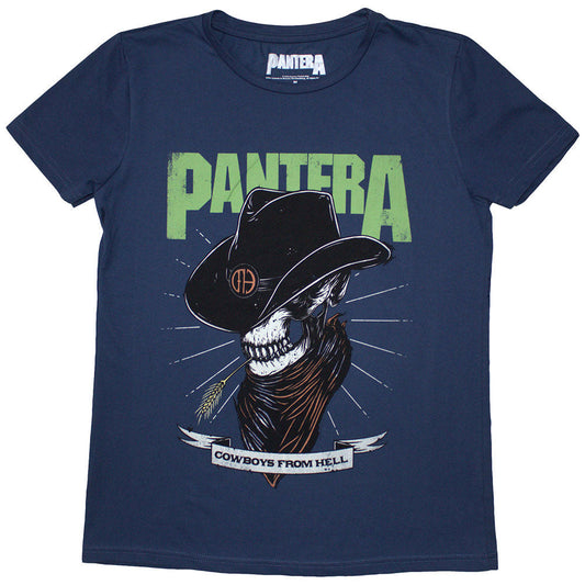 Pantera Skeleton Cowboy T-shirt