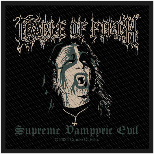 Cradle Of Filth Supreme Vampyric Evil Woven Patch