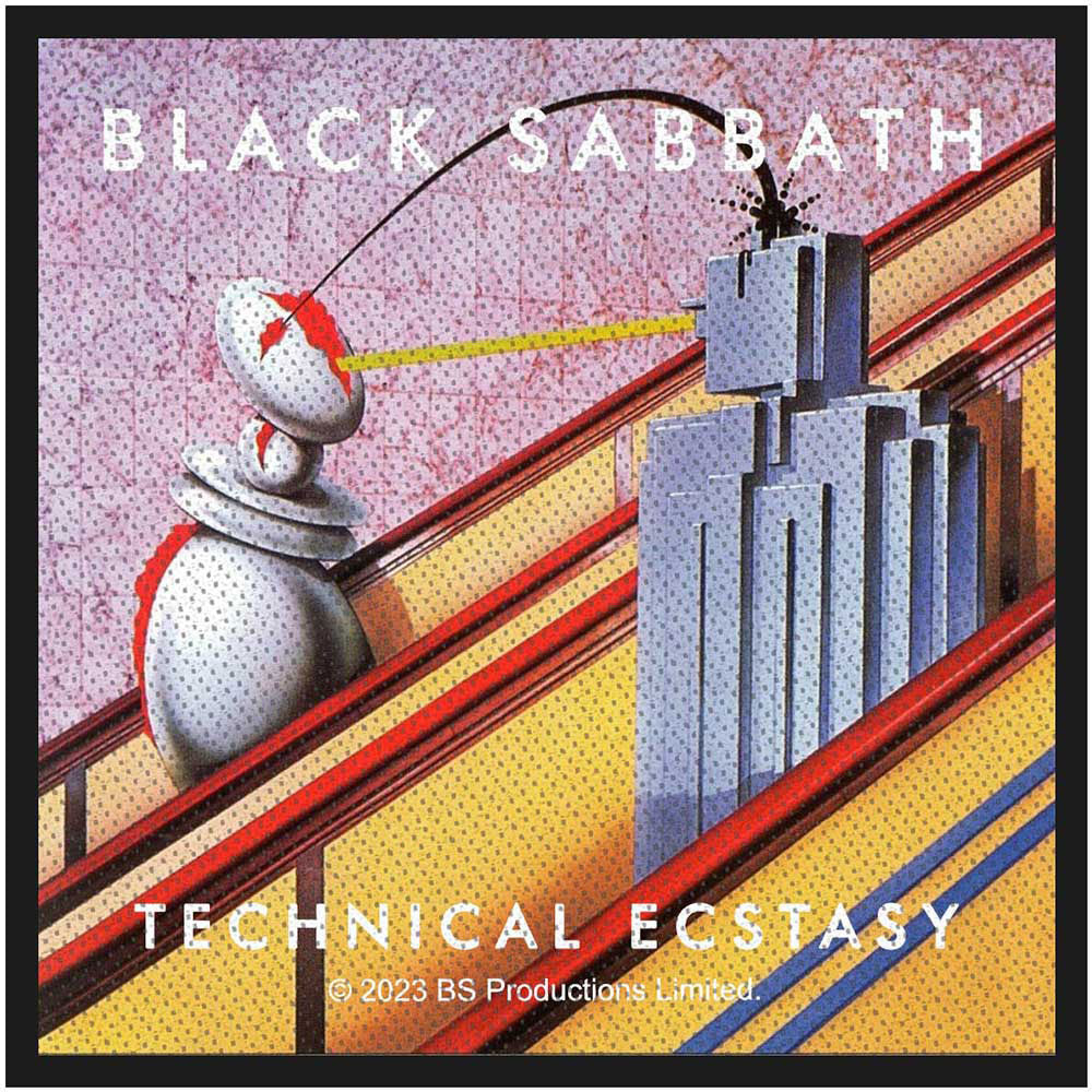 Black Sabbath Technical Ecstasy Woven Patch
