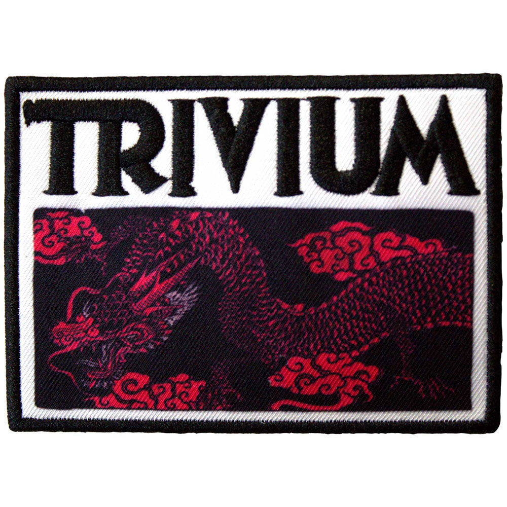 Trivium Deadmen & Dragons Silhouette Woven Patch
