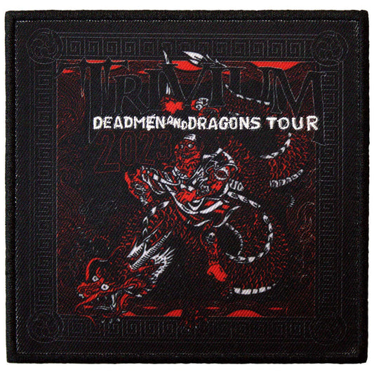 Trivium Deadmen & Dragons Tour '23 Woven Patch