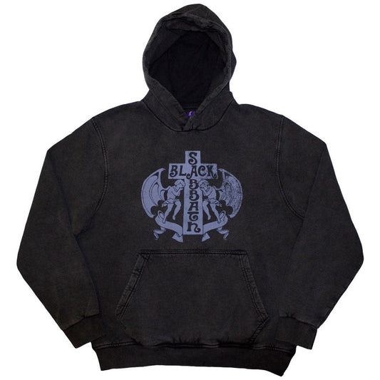 Angels Stone Wash Hooded Sweatshirt