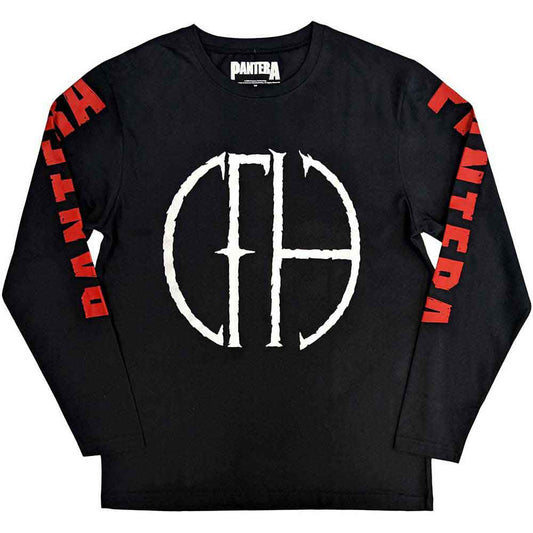 Pantera Frayed Logo Long Sleeve
