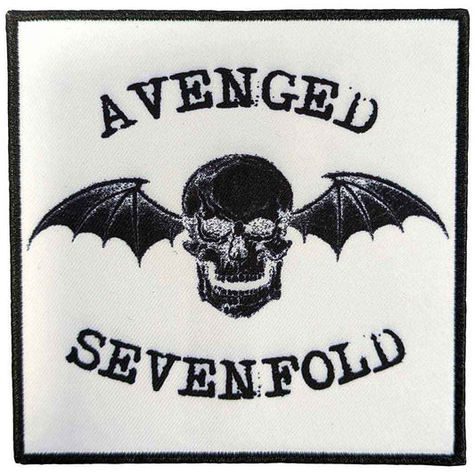 Avenged Sevenfold Classic Deathbat Negative Woven Patch