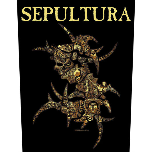 Sepultura Discography Back Patch