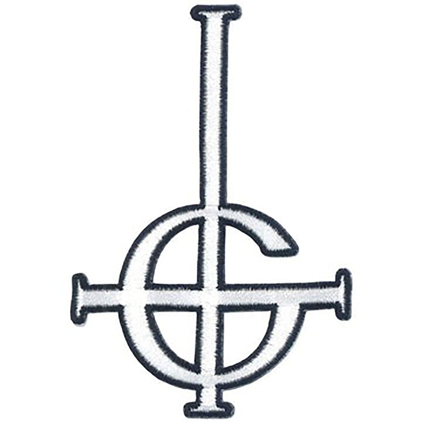 Ghost Grucifix Embroidered Patch