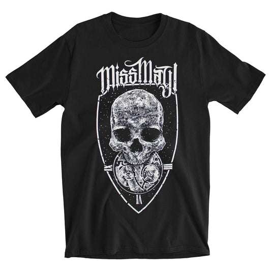 Miss May I Skull Shield T-shirt