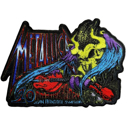 Metallica Fillmore S & M Poster Woven Patch