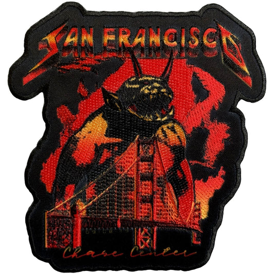 Metallica Jump In The Bay Bootleg Woven Patch