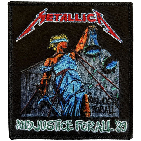 Metallica Justice Bright Colours Woven Patch