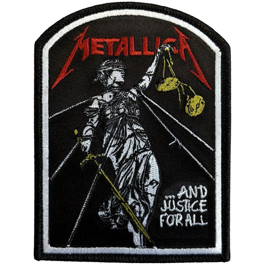 Metallica Justice Tomb Woven Patch