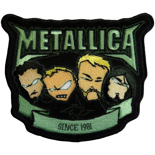 Metallica Squindo Since '81 Woven Patch