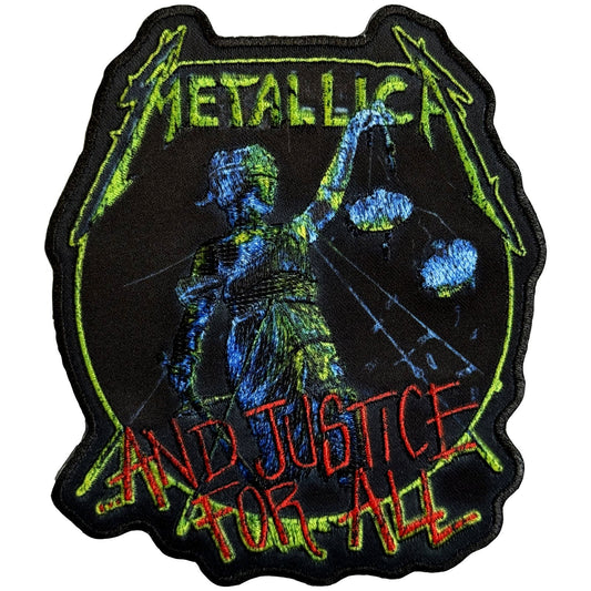 Metallica Vintage Justice For All Woven Patch