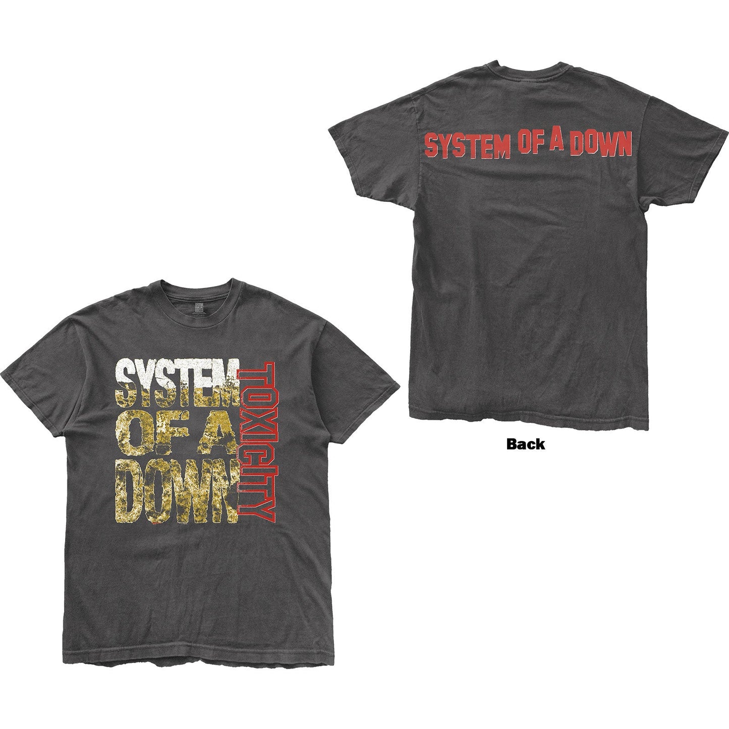 System Of A Down Toxicity Stack T-shirt