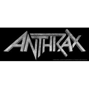 Anthrax Stone Logo Sticker