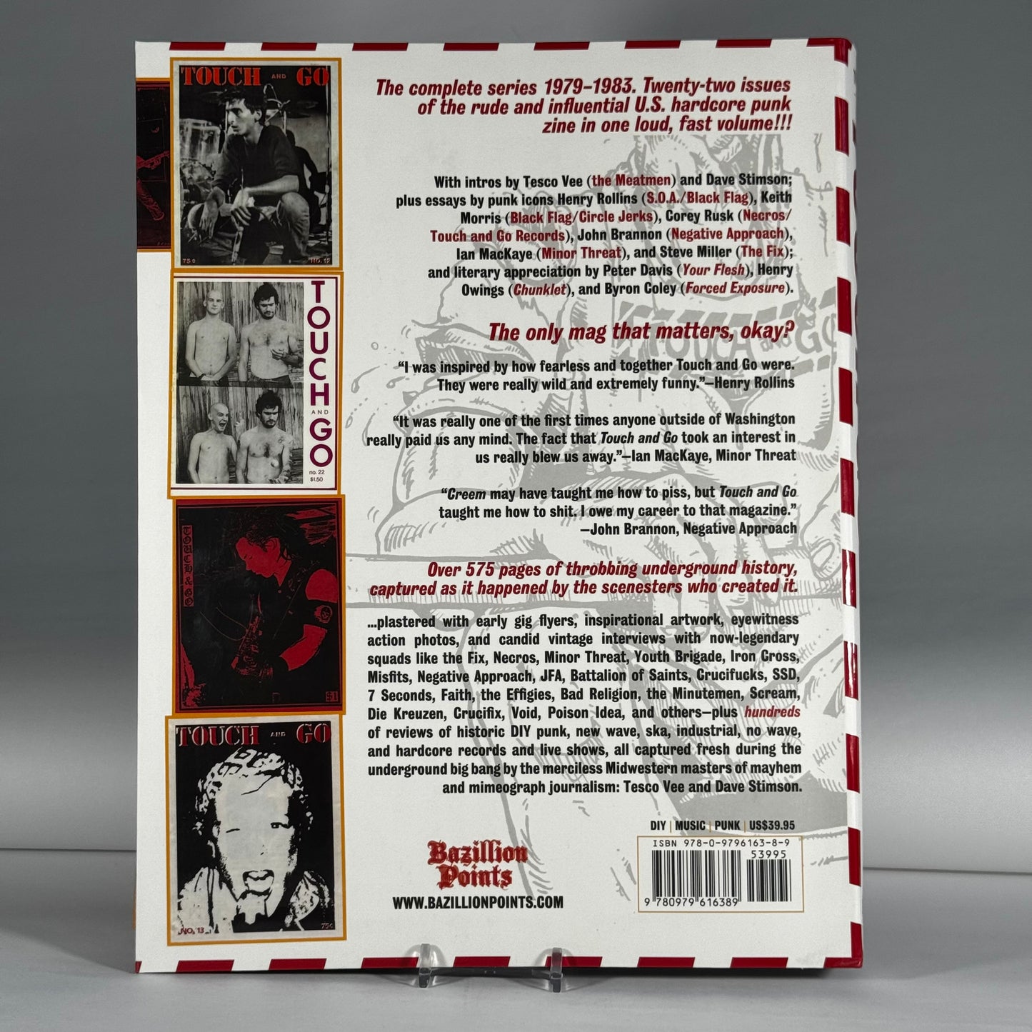 TOUCH AND GO: The Complete Hardcore Punk Zine ’79–’83, by Tesco Vee and Dave Stimson