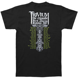 Trivium Crusade North America Summer 2007 Tour T-shirt