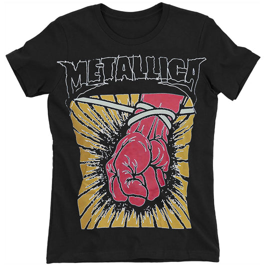 Metallica St. Anger Cut Out Junior Baby Doll Girls Jr