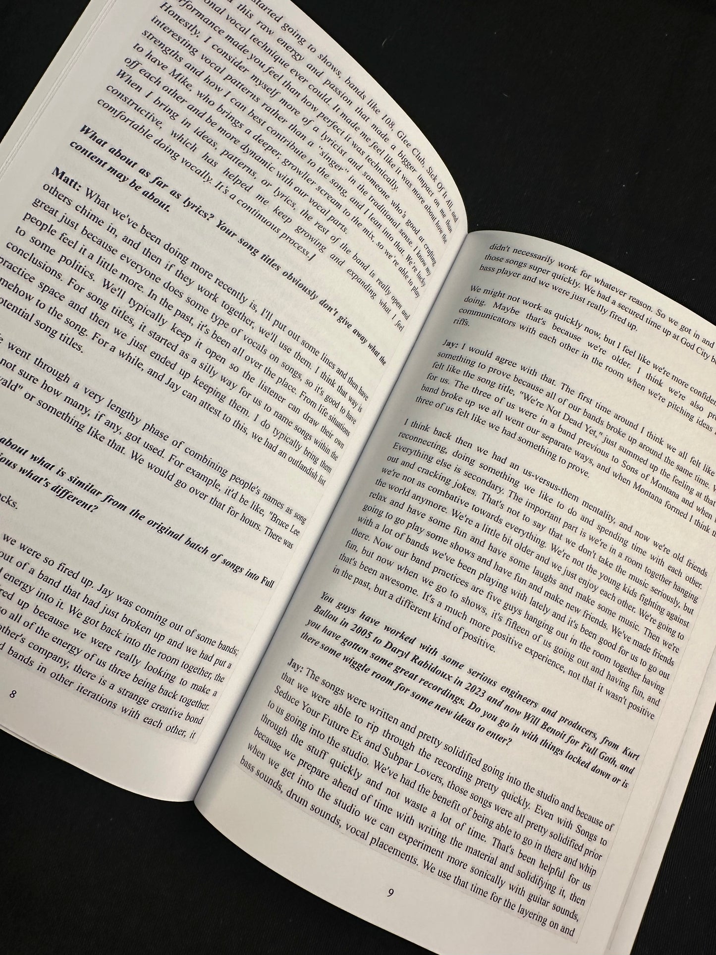 No Limit On The Words Zine Vol #1 (limited to /25)