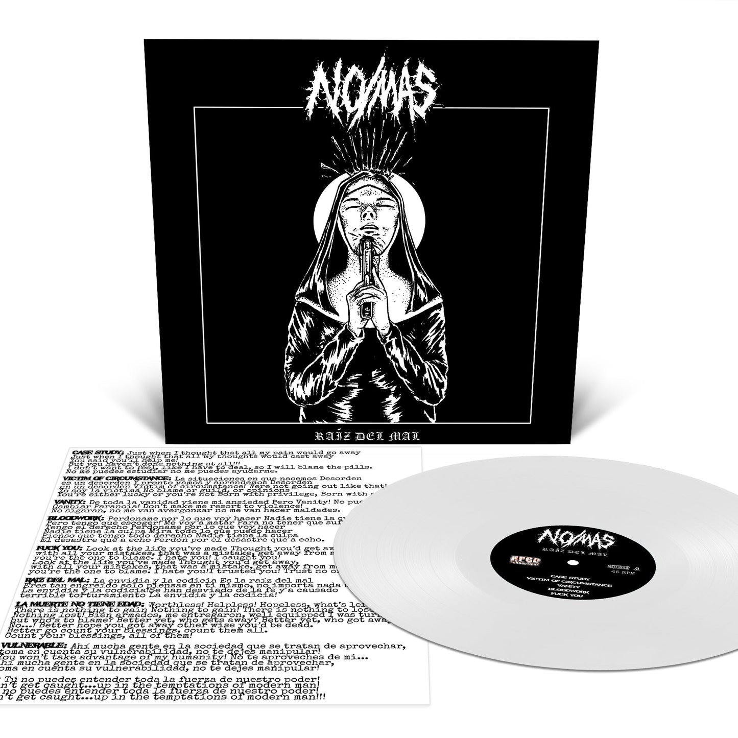 NO/MÁS - Raíz Del Mal LP (White) LTD To 100