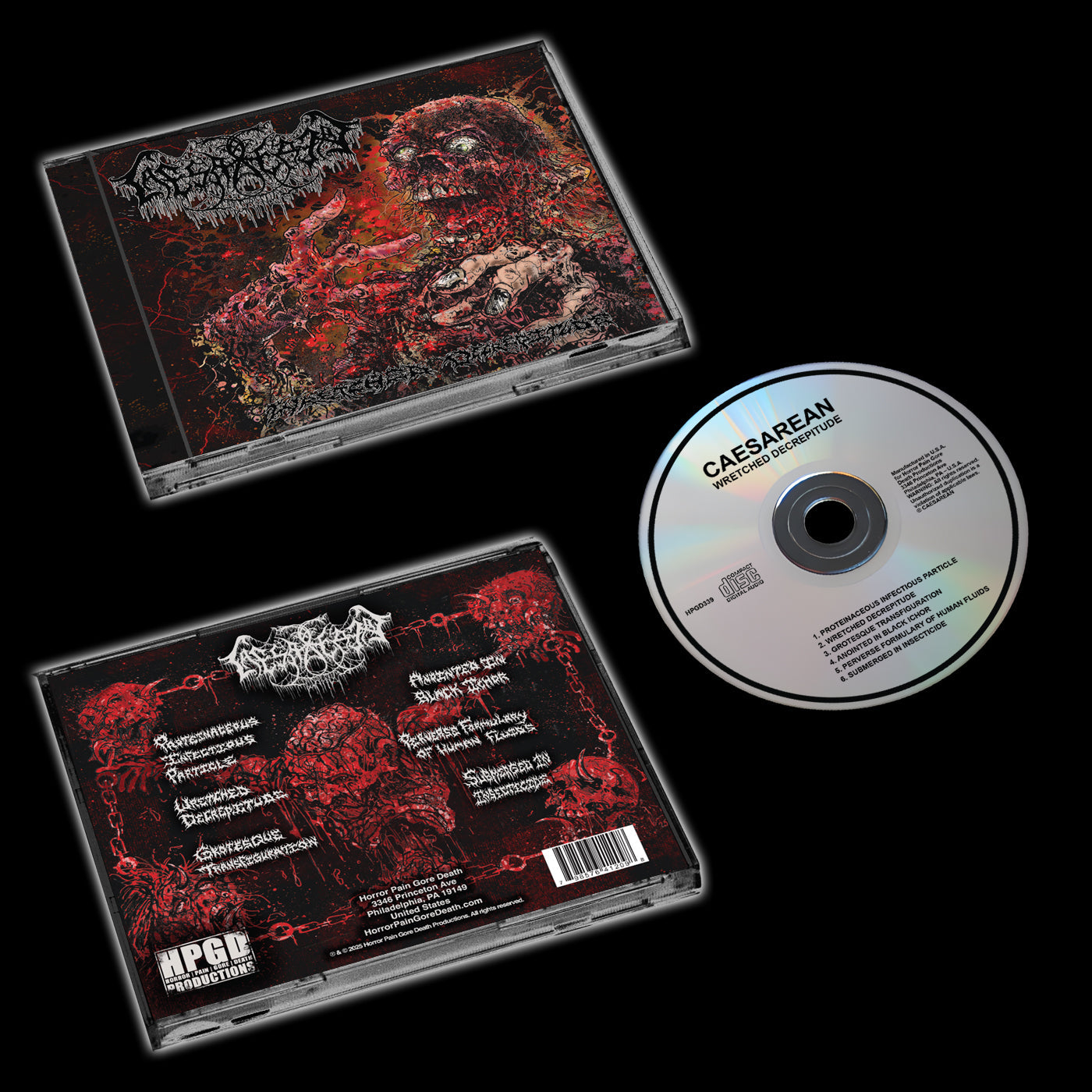 CAESAREAN - Wretched Decrepitude CD